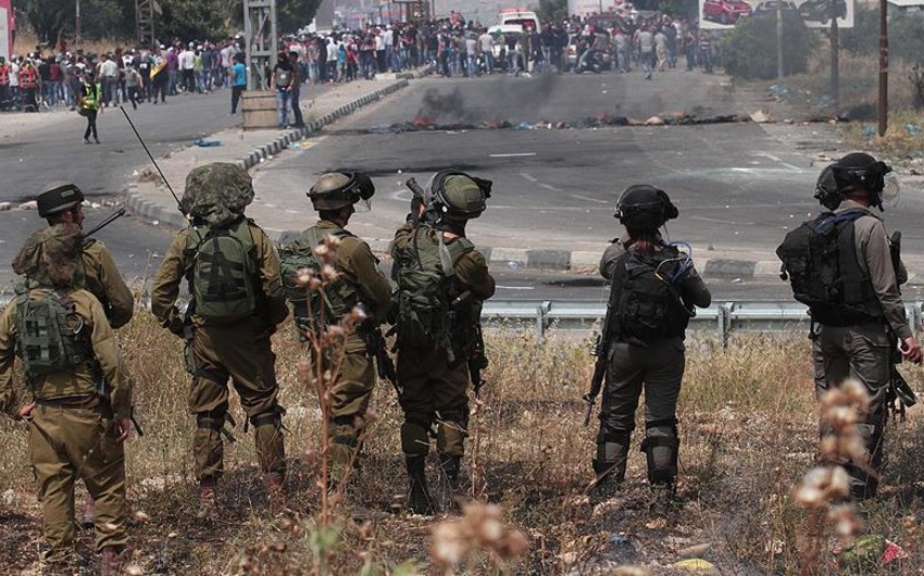 Qüdsdə İsrail hərbçiləri ilə toqquşmalarda 19 fələstinli yaralanıb
