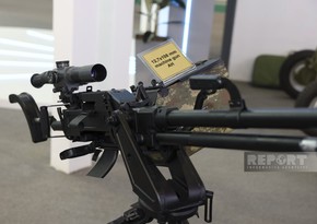 Azerbaijan unveils new machine guns at ADEX 2024