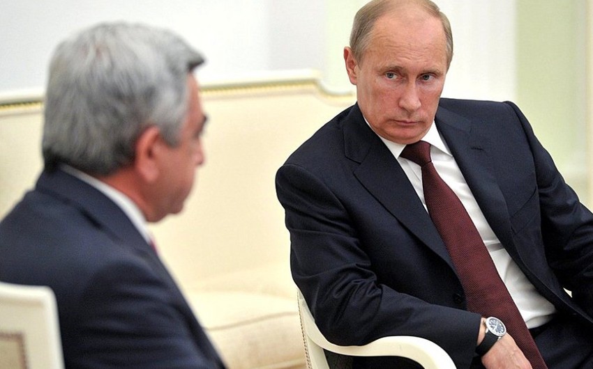 Путин проведет переговоры с президентом Армении