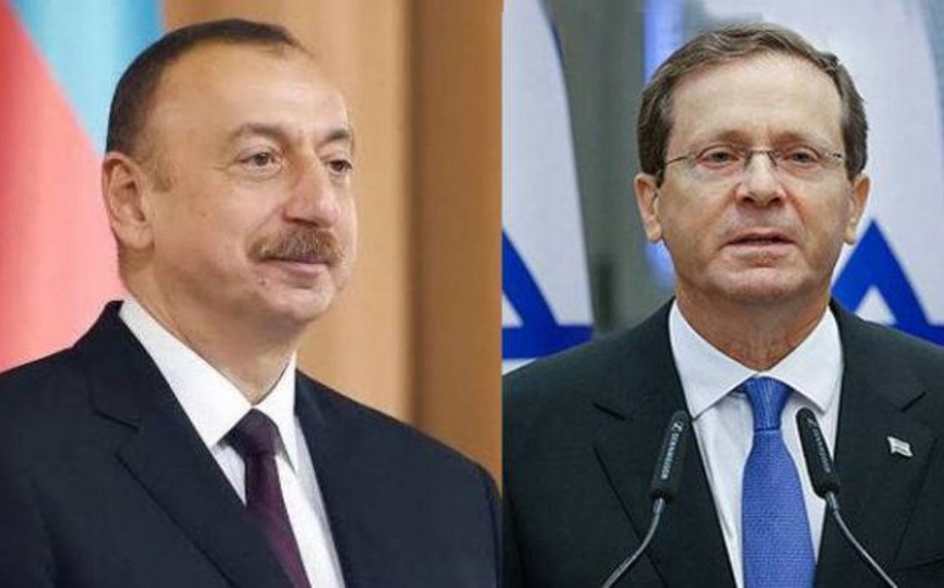 Israeli President phones Ilham Aliyev 