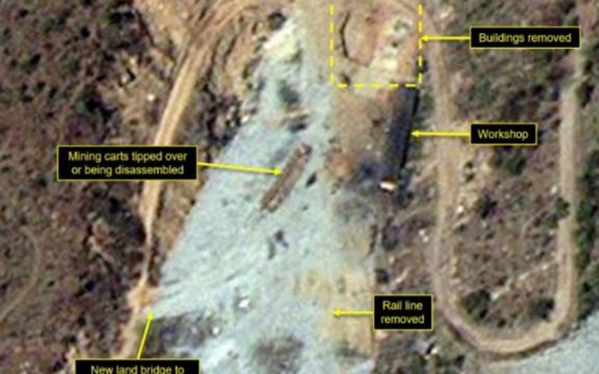 КНДР начала демонтировать ядерный полигон Пхунгери