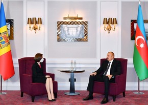 В Брюсселе состоялась встреча президентов Азербайджана и Молдовы