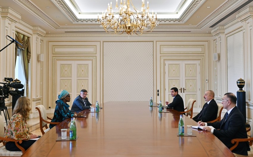 President Aliyev receives Executive Director of Joint United Nations Programme on HIV/AIDS - UPDATED 