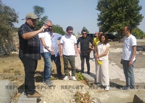 Group of journalists from Latin American countries visits Aghdam