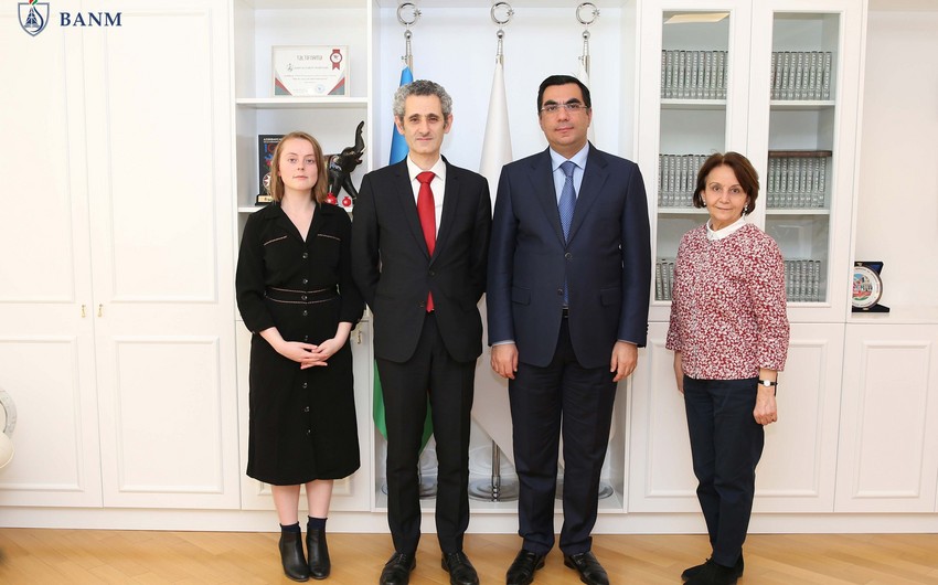 Новый посол Франции в Азербайджане посетил Бакинскую высшую школу нефти
