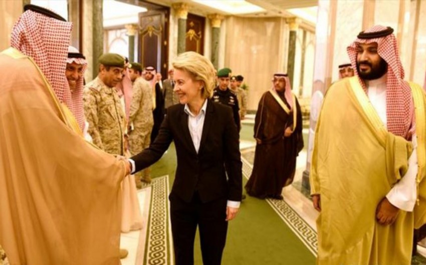 German defence minister’s attire in Saudi Arabia sparks controversy