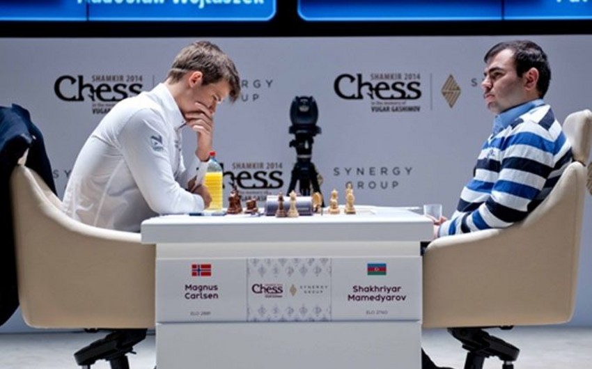 Азербайджанский шахматист Шахрияр Мамедъяров сыграет сегодня с чемпионом мира