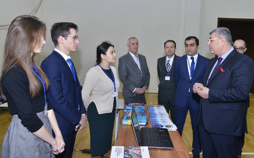 Baku Higher Oil School presented at Knowledge Fair