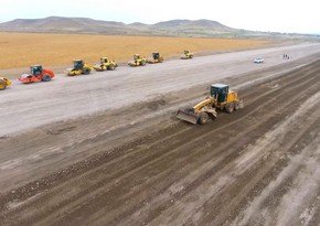 Строительство автомобильной дороги Физули-Гадрут продолжается стремительными темпами