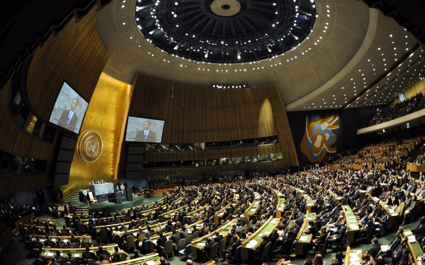 Проект резолюции Положение на оккупированных территориях Азербайджана включен в повестку 72-ой сессии Генассамблеи ООН