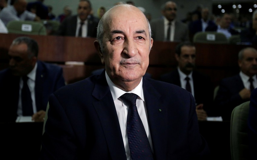President of Algeria congratulates Azerbaijani President