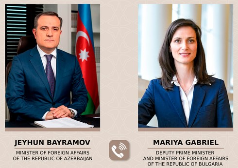 Глава МИД Азербайджана обсудил двусторонние связи с вице-премьером Болгарии