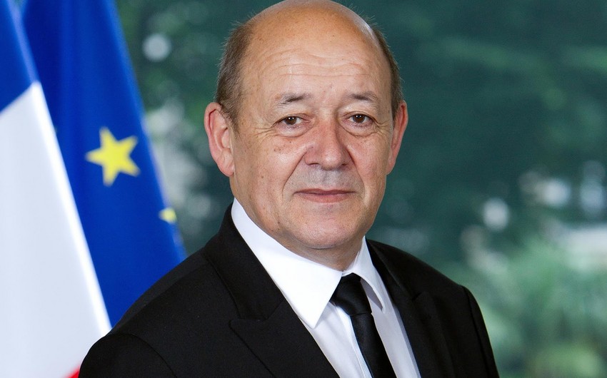 Date of French Foreign Minister's visit to Azerbaijan announced