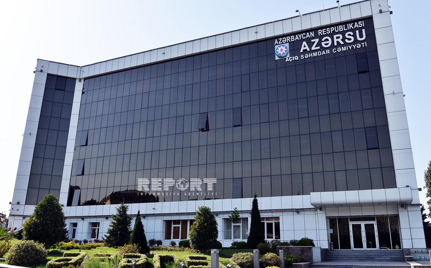 Azərsu comments on information about unsafe tap water in Azerbaijan