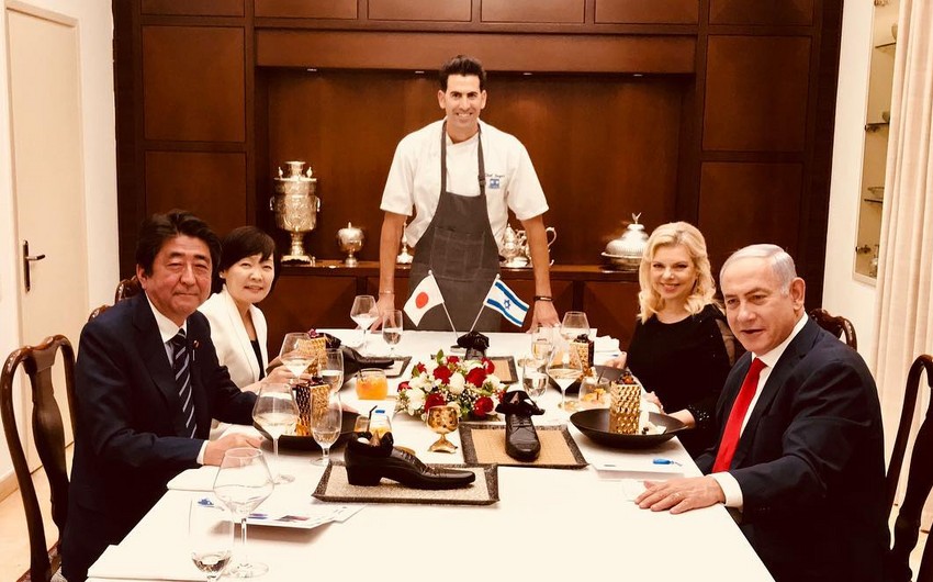 Private chef Netanyahu offended Abe during dinner