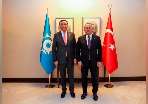 Глава ОТГ встретился с министром иностранных дел Турции