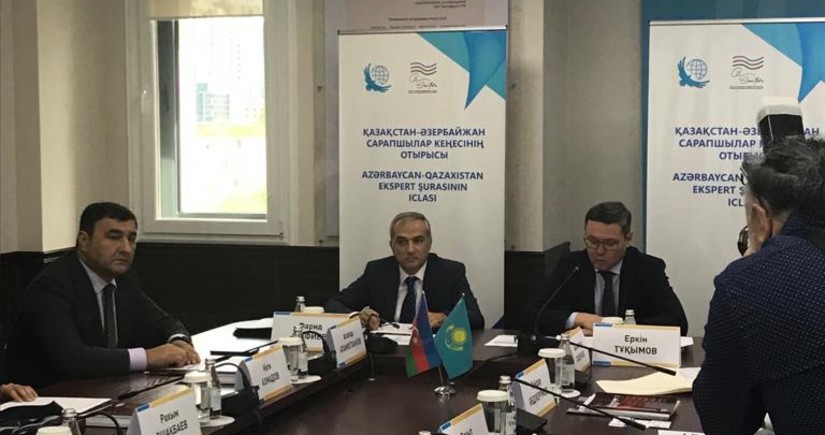 В Нур-Султане прошло заседание экспертного совета Азербайджан-Казахстан