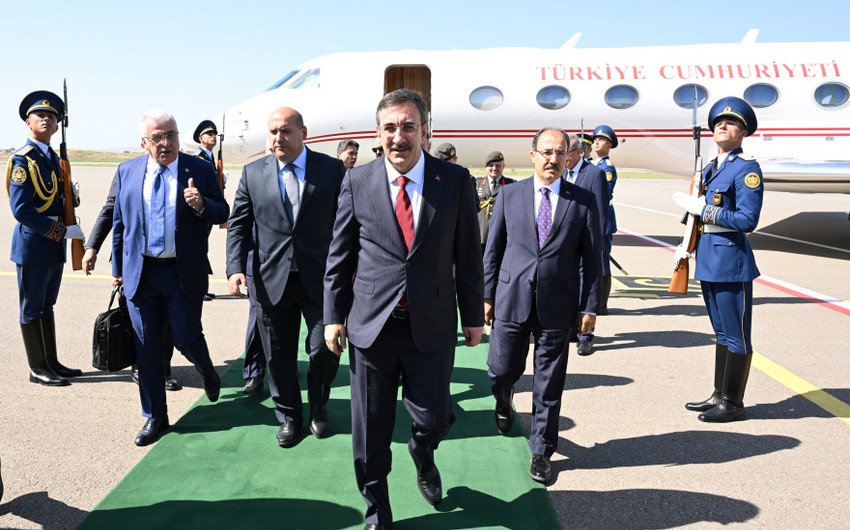 Vice President of Türkiye Cevdet Yilmaz visits Azerbaijan