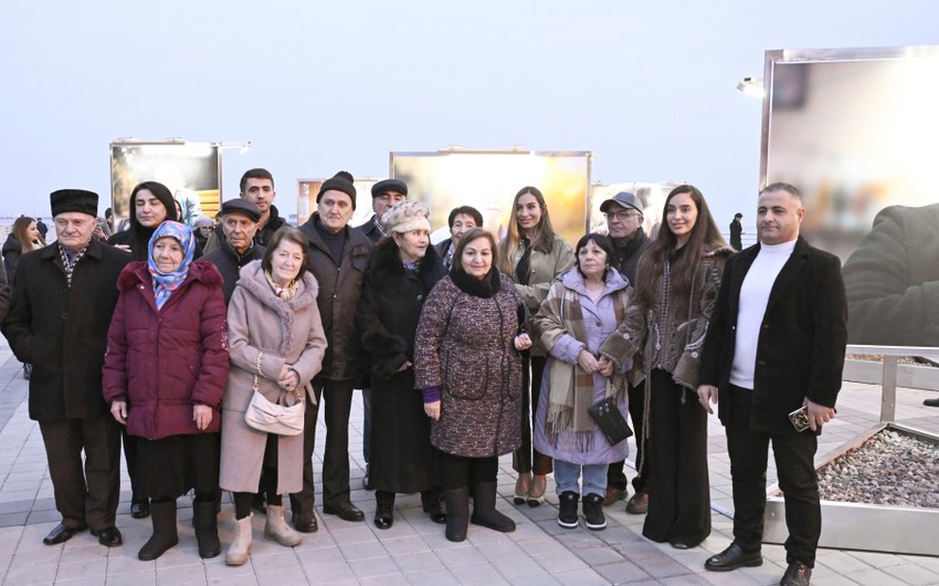 Dənizkənarı Milli Parkda “Zamanın səsini dinlə” fotosərgisinin açılışı olub