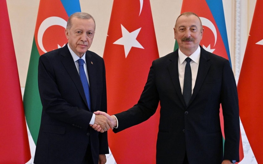 Erdogan congratulates President Ilham Aliyev on victory of New Azerbaijan Party in parliamentary elections