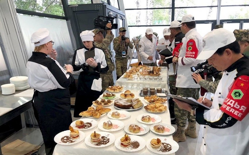 Азербайджанская команда вышла в финал конкурса Полевая кухня - ФОТО - ВИДЕО