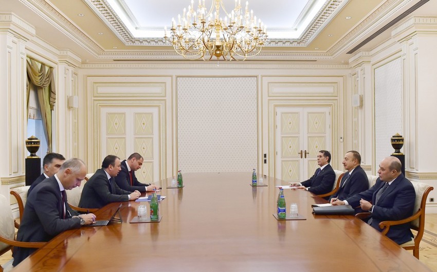 Президент Ильхам Алиев принял делегацию во главе с министром иностранных дел Боснии и Герцеговины