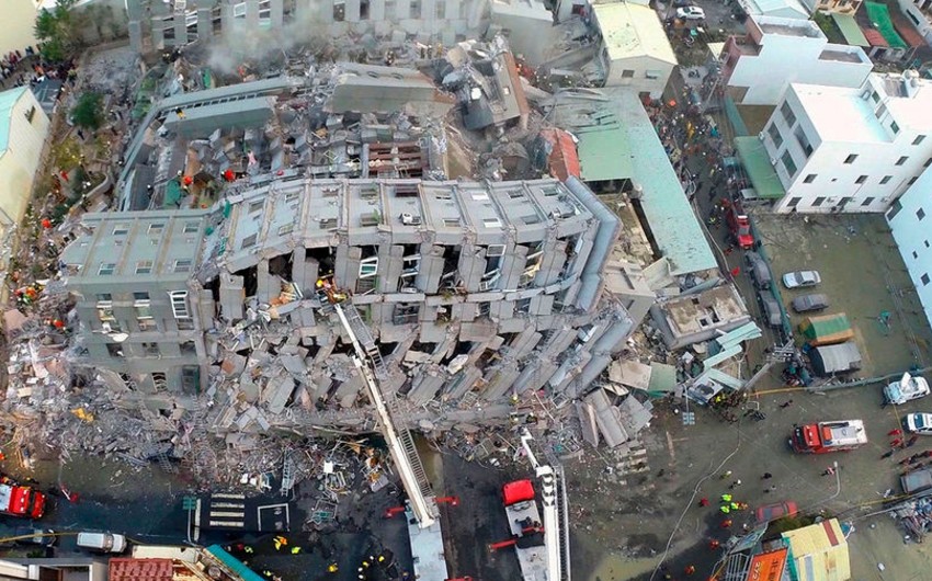 Число жертв землетрясения на Тайване увеличилось до 17 человек