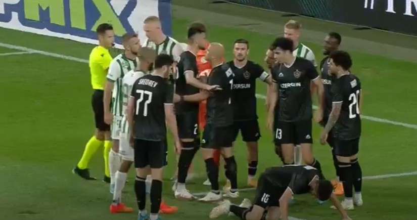 Ferentsvaroş - Qarabağ matçında insident baş verib