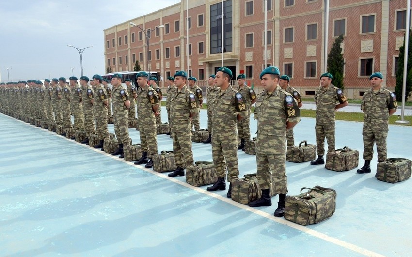 Группа миротворцев из Азербайджана отправлена в Афганистан - ВИДЕО