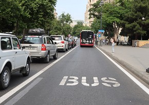 Bakıda ötən il 112 kilometr uzunluğunda Xüsusi Hərəkət Zolağı çəkilib