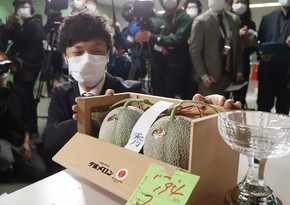 Yaponiyada bir cüt yemiş 25 min dollara satılıb