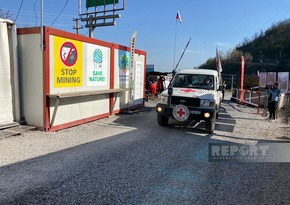 ICRC vehicles move freely from Khankandi to Lachin