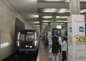 На станции бакинского метро Нефтчиляр обновлена система освещения