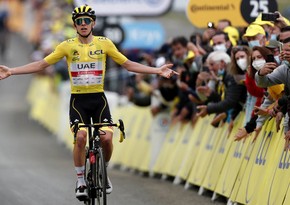 Словенский велогонщик выиграл 18-й этап Тур де Франс