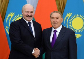 Lukaşenko Nazarbayevlə postsovet məkanındakı vəziyyəti müzakirə edib