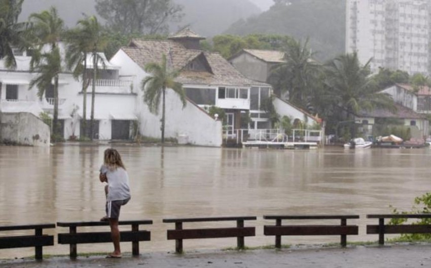 Braziliyada leysan yağışları qurbanlarının sayı 18 nəfərədək artıb