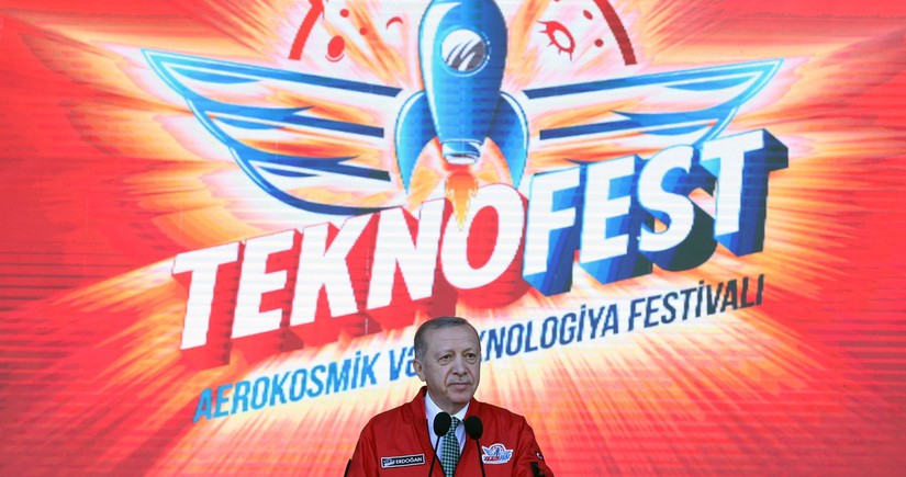 Erdogan: Akinci UAV sets record with non-stop flight from Istanbul to Baku