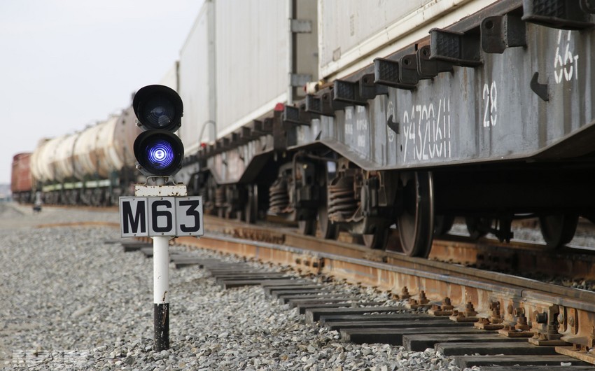 Second freight train to arrive from Ukraine in Baku today  - PHOTOS