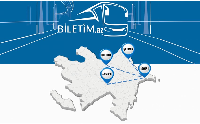 На портале biletim.az добавлена продажа билетов на автобусы по еще 3 направлениям