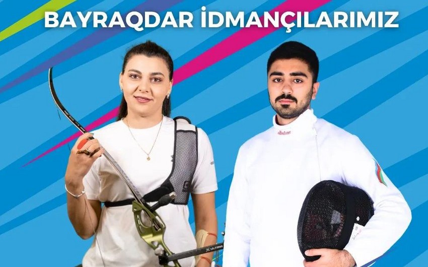 Azərbaycan komandasının III Avropa Oyunlarındakı bayraqdarları bəlli olub