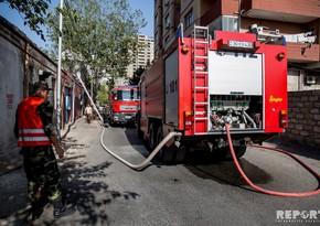 Four policemen intoxicated with smoke in Masazir building fire