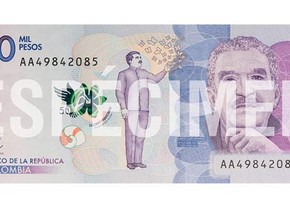 Banknotes featuring Marquez put out