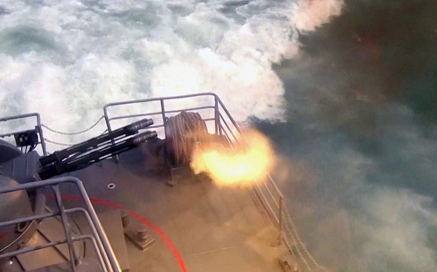 Naval Forces of Azerbaijan held the tactical exercise - VIDEO