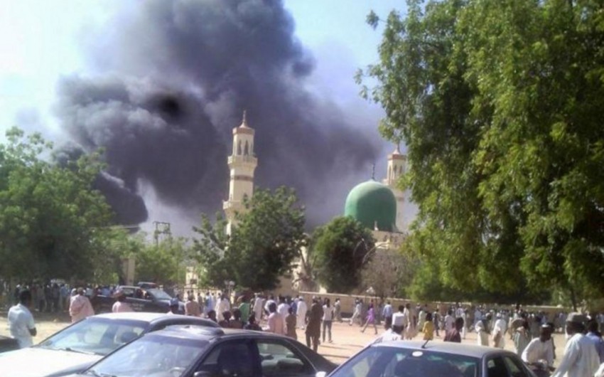 ​64 people killed in explosions near mosque in Nigeria: reports