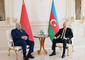 One-on-one meeting between Azerbaijani and Belarusian Presidents held - UPDATED