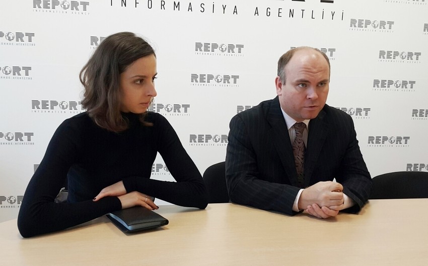 Cоветник посольства России в Азербайджане посетил агентство Report