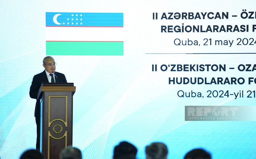 Azerbaijan's economy minister invites business community of Uzbekistan to take part in COP29