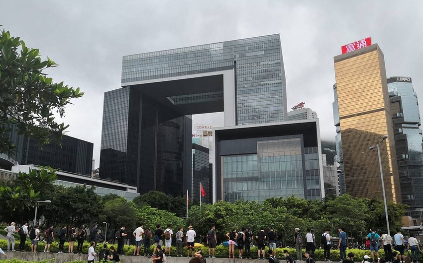 Правительственный комплекс в Гонконге возобновил работу после протестов