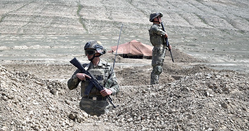 В армии Азербайджана проводятся командно-штабные учения