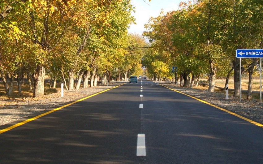 Qax-İlisu marşrutu üzrə 35.5 km uzunluğunda yol yenidən qurulub